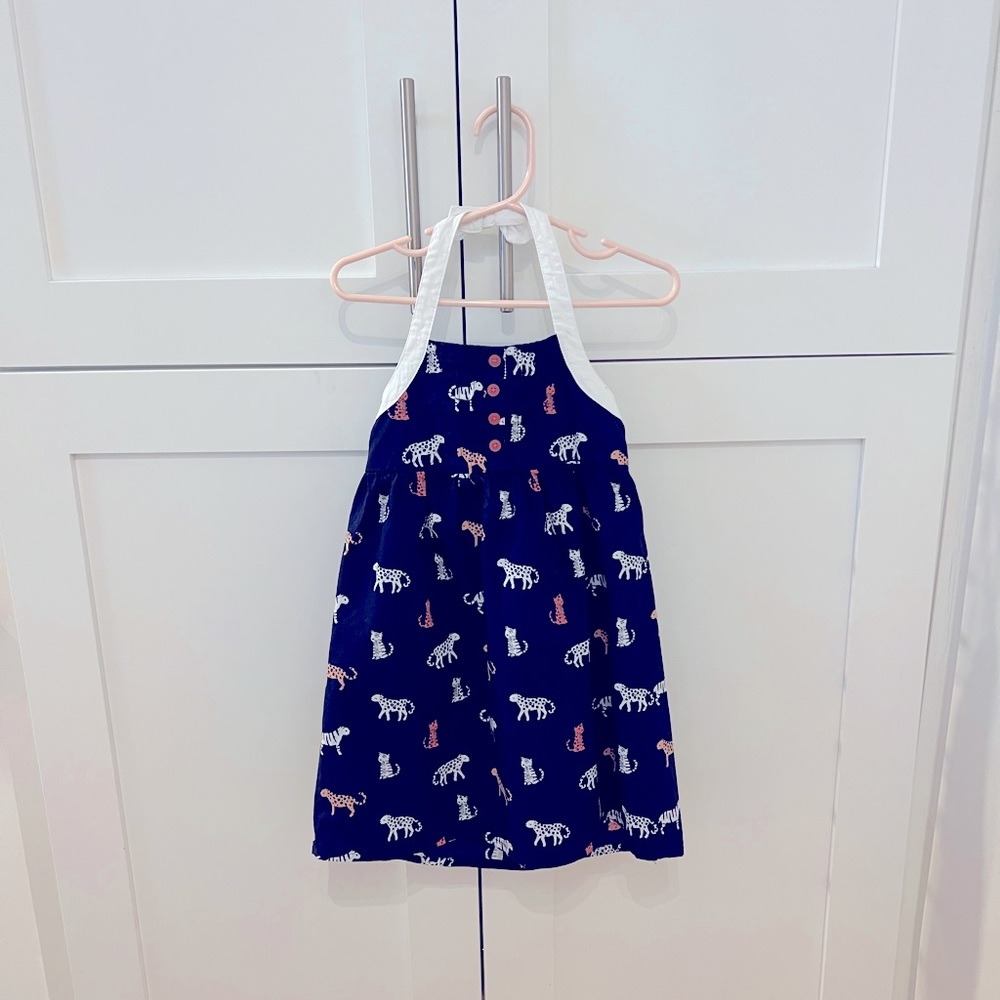 Toddler girls halter dress